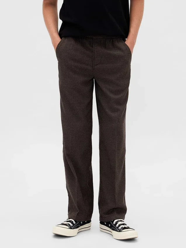 Pantalones cómodos de sarga para niños