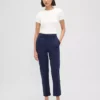 Pantalones cortos ajustados de doble tejido y cintura alta