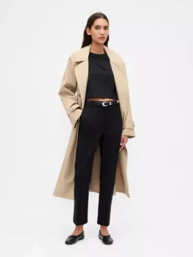 Pantalones cortos ajustados de doble tejido y cintura alta