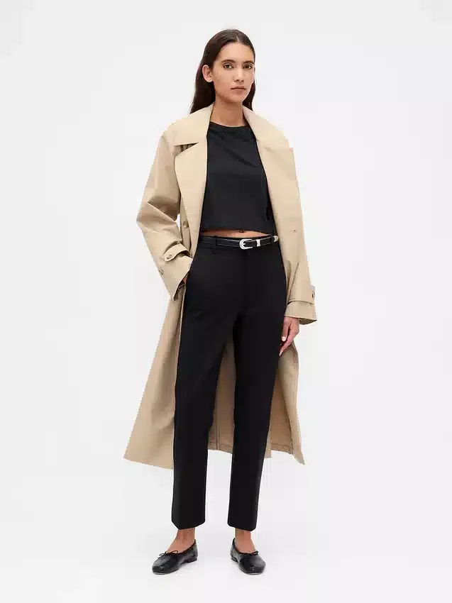 Pantalones cortos ajustados de doble tejido y cintura alta
