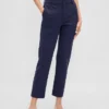 Pantalones cortos ajustados de doble tejido y cintura alta