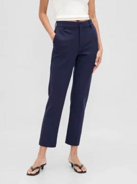 Pantalones cortos ajustados de doble tejido y cintura alta