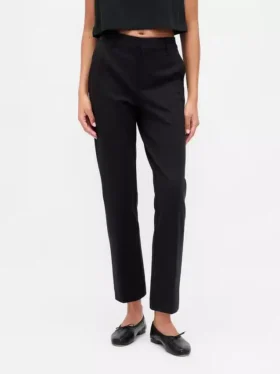 Pantalones cortos ajustados de doble tejido y cintura alta