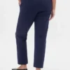 Pantalones cortos ajustados de doble tejido y cintura alta