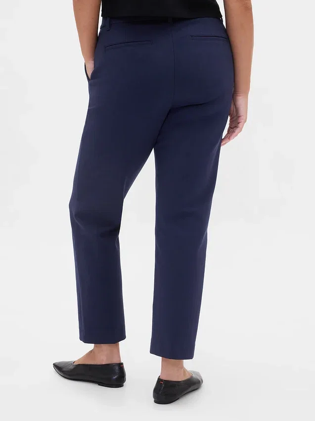 Pantalones cortos ajustados de doble tejido y cintura alta