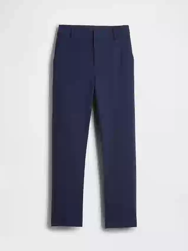 Pantalones cortos ajustados de doble tejido y cintura alta