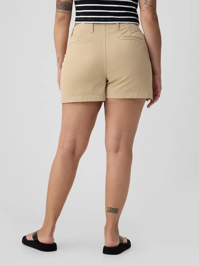 Pantalones cortos caqui «Downtown» de 4"