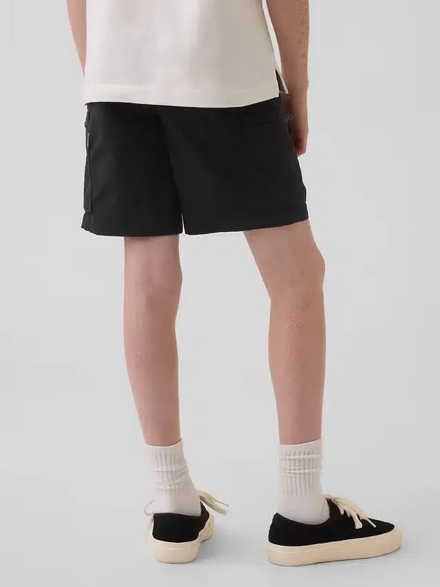 Pantalones cortos cargo infantiles holgados de secado rápido
