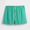 Pantalones cortos cómodos de mezcla de lino de 6"