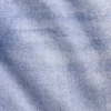 Pantalones cortos cómodos de punto estampado con efecto vaquero, de talle medio (5")