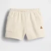 Pantalones cortos con bolsillos y cintura elástica Vintagesoft para bebé