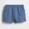 Pantalones cortos con bolsillos y cintura elástica Vintagesoft para bebé