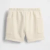 Pantalones cortos con bolsillos y cintura elástica Vintagesoft para bebé
