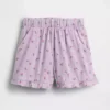 Pantalones cortos con volantes, fáciles de poner y combinables, para bebés y niños pequeños