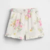 Pantalones cortos con volantes, fáciles de poner y combinables, para bebés y niños pequeños