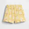 Pantalones cortos con volantes, fáciles de poner y combinables, para bebés y niños pequeños