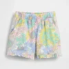 Pantalones cortos con volantes, fáciles de poner y combinables, para bebés y niños pequeños