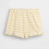 Pantalones cortos con volantes, fáciles de poner y combinables, para bebés y niños pequeños