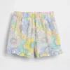 Pantalones cortos con volantes, fáciles de poner y combinables, para bebés y niños pequeños
