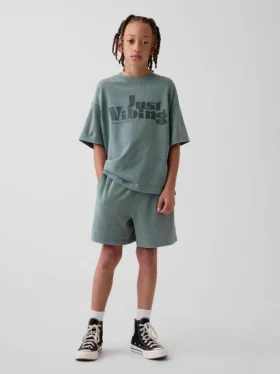 Pantalones cortos de algodón grueso para niños