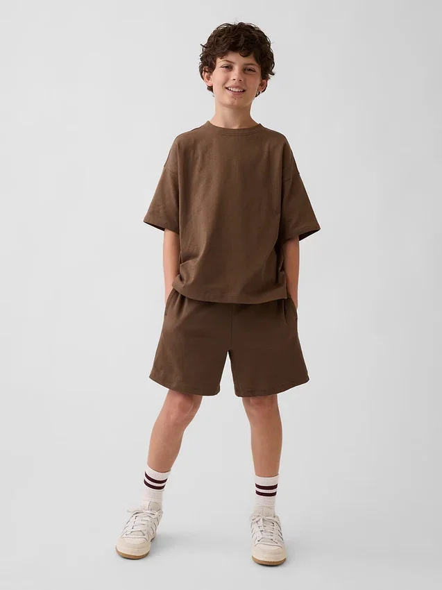 Pantalones cortos de algodón grueso para niños