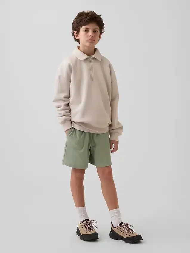 Pantalones cortos de algodón grueso para niños