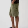 Pantalones cortos de carpintero de denim holgados de 9"