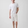 Pantalones cortos de carpintero de denim holgados de 9"