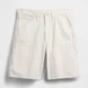 Pantalones cortos de carpintero de denim holgados de 9"