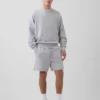 Pantalones cortos de chándal de felpa francesa de gran gramaje para adultos