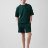 Pantalones cortos de chándal de felpa francesa de gran gramaje para adultos