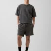Pantalones cortos de chándal de felpa francesa de gran gramaje para adultos