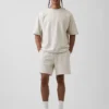 Pantalones cortos de chándal de felpa francesa de gran gramaje para adultos
