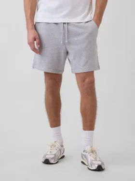 Pantalones cortos de chándal de felpa francesa de gran gramaje para adultos