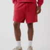 Pantalones cortos de chándal de felpa francesa de gran gramaje para adultos