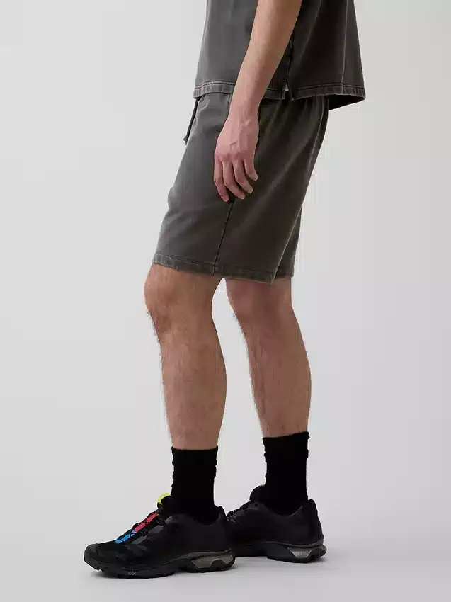 Pantalones cortos de chándal de felpa francesa de gran gramaje para adultos