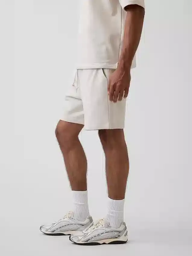 Pantalones cortos de chándal de felpa francesa de gran gramaje para adultos