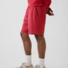 Pantalones cortos de chándal de felpa francesa de gran gramaje para adultos