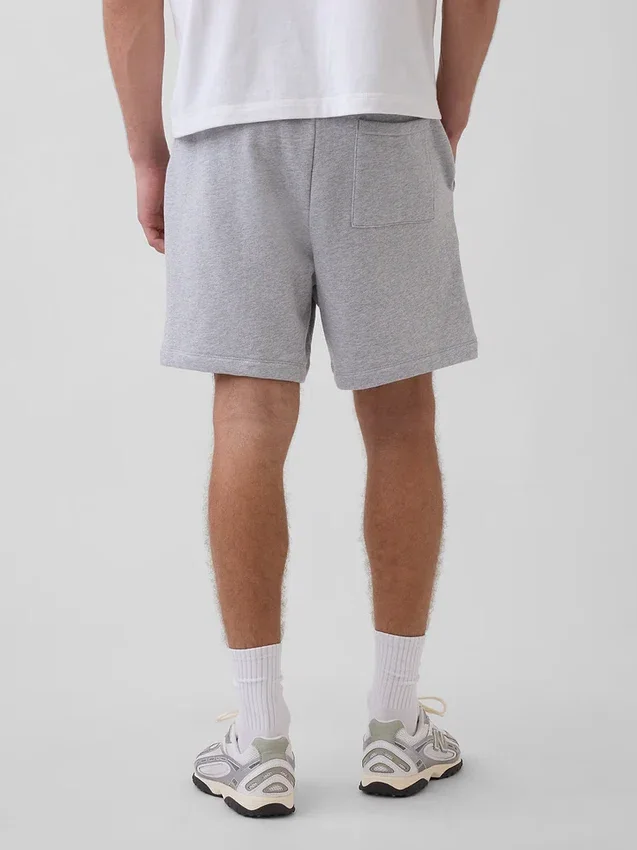 Pantalones cortos de chándal de felpa francesa de gran gramaje para adultos