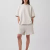 Pantalones cortos de chándal de felpa francesa de gran gramaje para adultos
