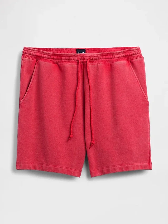 Pantalones cortos de chándal de felpa francesa de gran gramaje para adultos