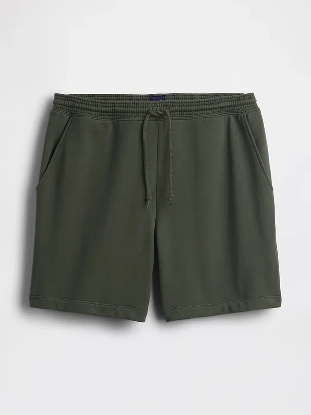 Pantalones cortos de chándal de felpa francesa de gran gramaje para adultos