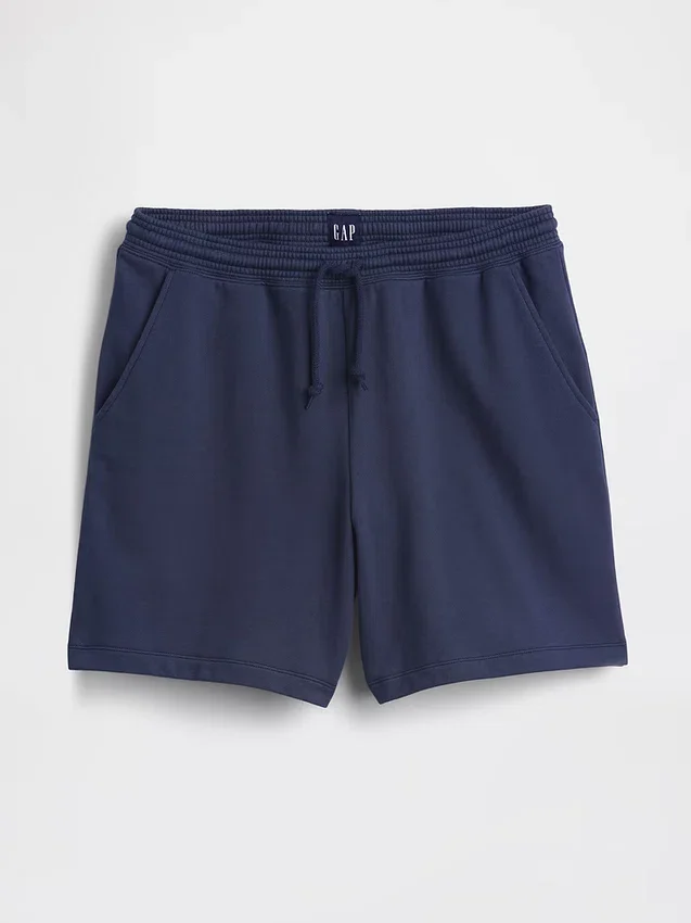 Pantalones cortos de chándal de felpa francesa de gran gramaje para adultos