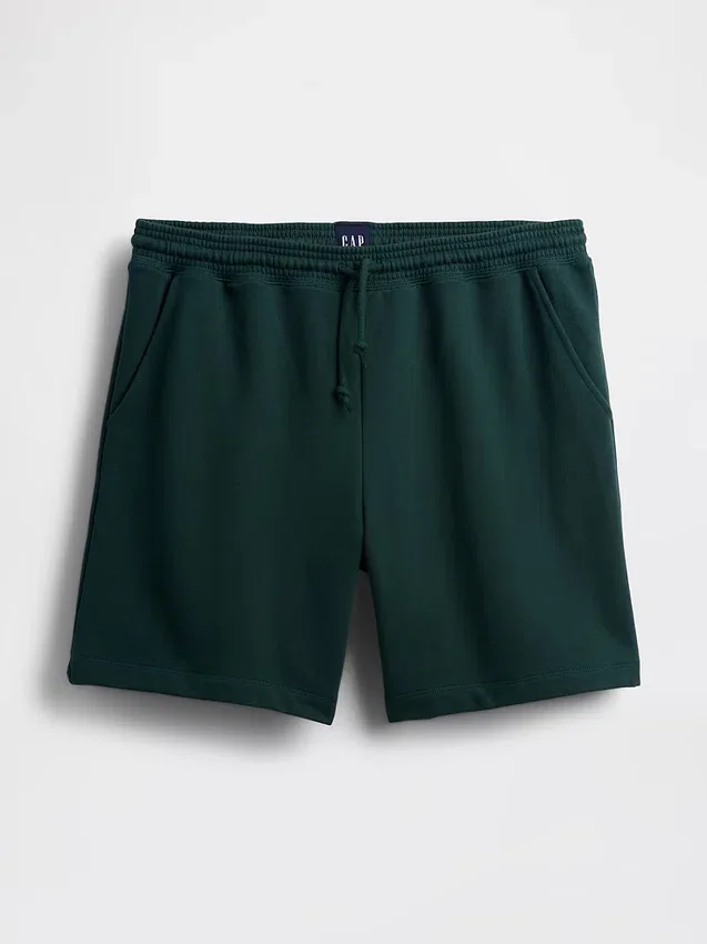Pantalones cortos de chándal de felpa francesa de gran gramaje para adultos