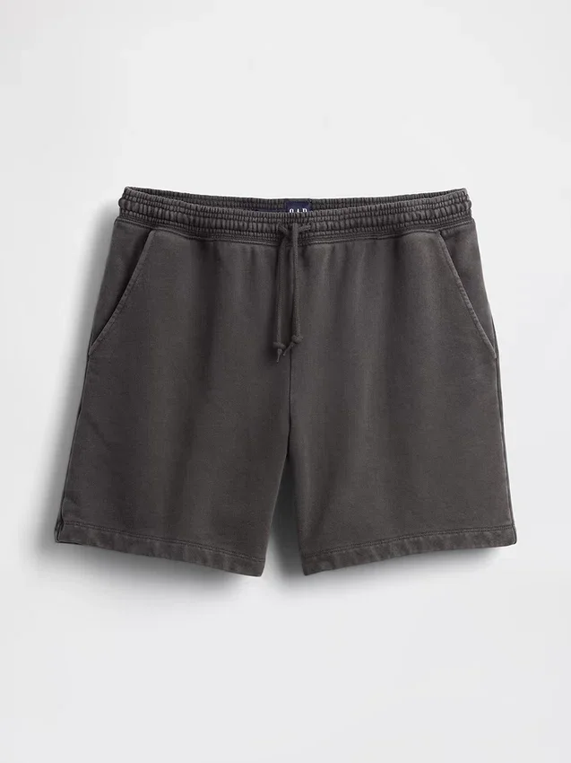 Pantalones cortos de chándal de felpa francesa de gran gramaje para adultos