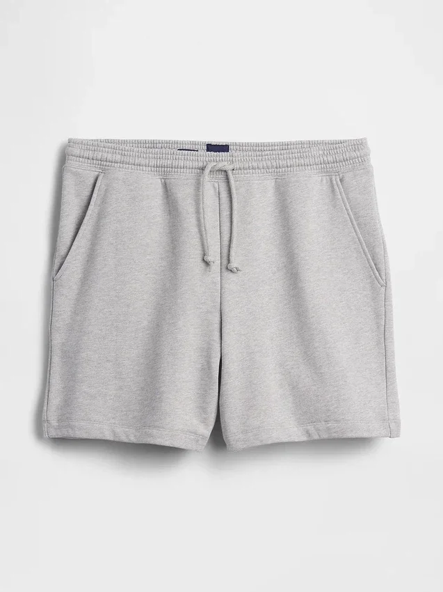 Pantalones cortos de chándal de felpa francesa de gran gramaje para adultos