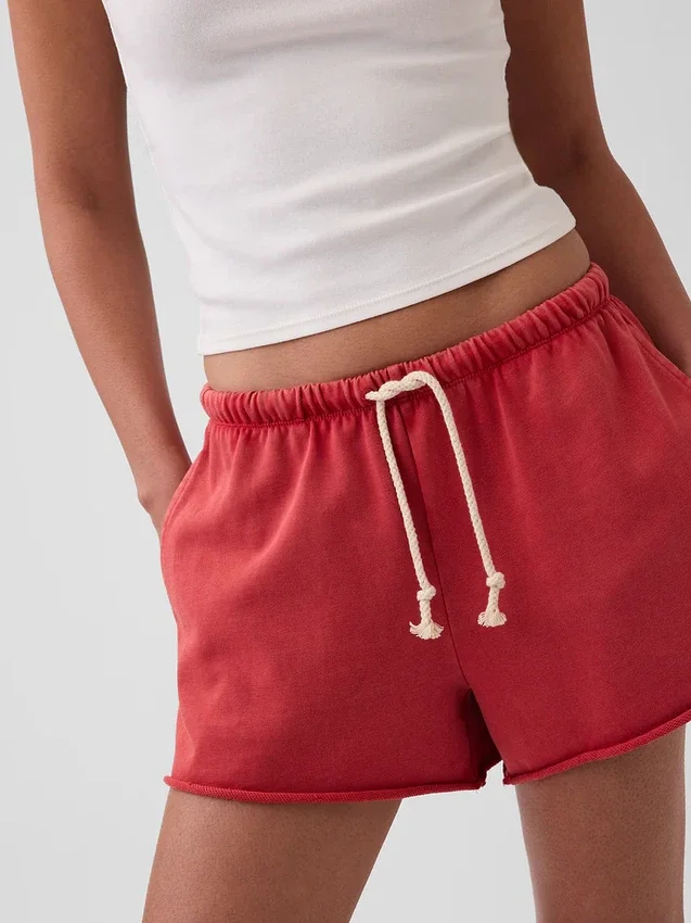Pantalones cortos de chándal holgados de felpa Vintagesoft de 3,5"
