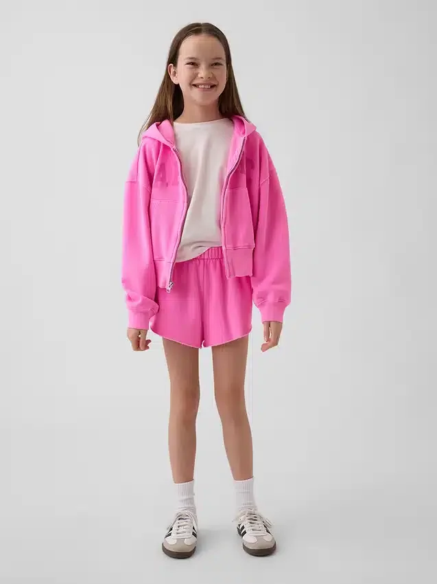 Pantalones cortos de chándal holgados Vintagesoft para niños