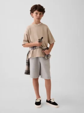 Pantalones cortos de chándal holgados Vintagesoft para niños