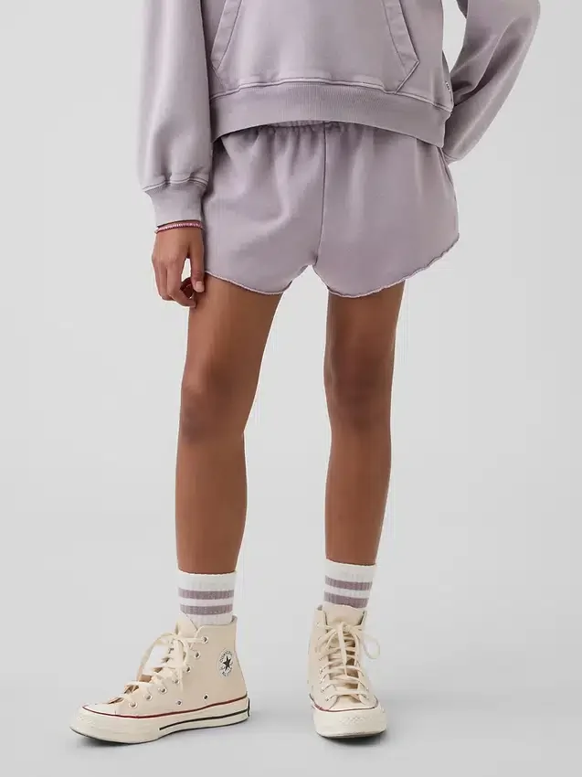 Pantalones cortos de chándal holgados Vintagesoft para niños